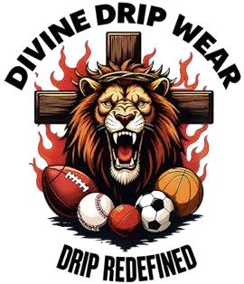 Divine Drip Wear lion logo